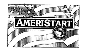 AMERISTART THE BATTERY THAT STARTS AMERICA logo