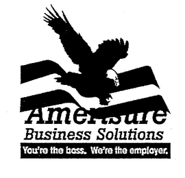 AMERISURE BUSINESS SOLUTIONS YOU'RE THE BOSS.  WE'RE THE EMPLOYER. logo