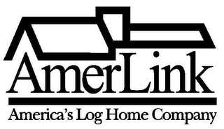 AMERLINK AMERICA'S LOG HOME COMPANY logo