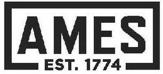 AMES EST. 1774 logo