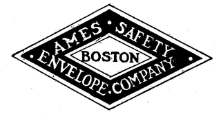 AMES SAFETY ENVELOPE COMPANY BOSTON logo