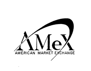 AMEX AMERICAN MARKET EXCHANGE logo