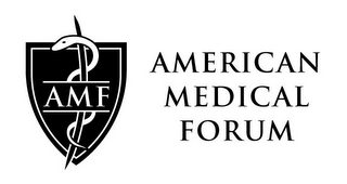 AMF AMERICAN MEDICAL FORUM logo