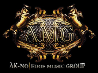 AMG AK-NOLEDGE MUSIC GROUP logo