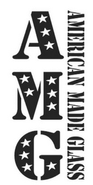 AMG AMERICAN MADE GLASS logo