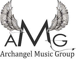 AMG ARCHANGEL MUSIC GROUP logo