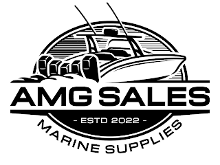AMG SALES  ESTD 2022  MARINE SUPPLIES logo