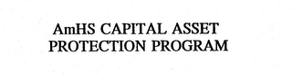 AMHS CAPITAL ASSET PROTECTION PROGRAM logo
