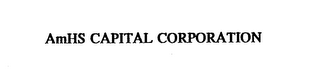 AMHS CAPITAL CORPORATION logo
