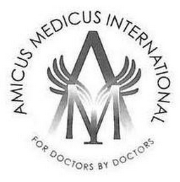 AMI AMICUS MEDICUS INTERNATIONAL FOR DOCTORS BY DOCTORS logo