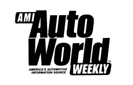 AMI AUTO WORLD WEEKLY AMERICA'S AUTOMOTIVE INFORMATION SOURCE logo