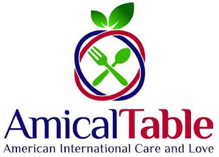 AMICALTABLE AMERICAN INTERNATIONAL CARE AND LOVE logo
