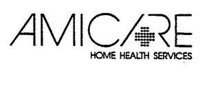 AMICARE + HOME HEALTH SERVICES logo