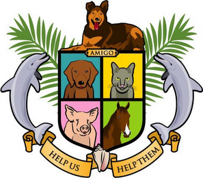 AMIGO HELP US HELP THEM logo
