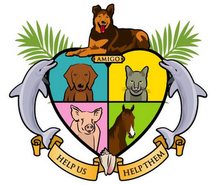 AMIGO HELP US HELP THEM logo