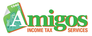 AMIGOS INCOME TAX SERVICES 1040 logo