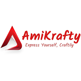 AMIKRAFTY EXPRESS YOURSELF, CRAFTILY logo