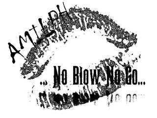 AMILPH ...NO BLOW NO GO... logo