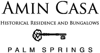 AMIN CASA HISTORIC RESIDENCE AND BUNGALOWS PALM SPRINGS logo