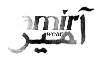 AMIR WEAR logo