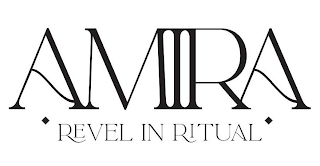 AMIRA REVEL IN RITUAL logo