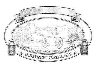 AMISH CHEESE FROM DUTCH COUNTRY DEUTSCH KASE HAUS logo