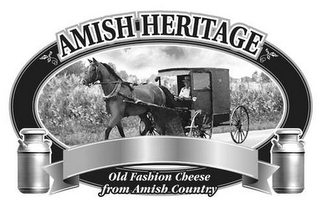 AMISH HERITAGE OLD FASHION CHEESE FROM AMISH COUNTRY logo