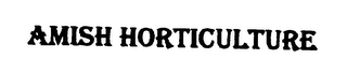 AMISH HORTICULTURE logo