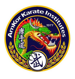 AMKOR KARATE INSTITUTES 1977 logo