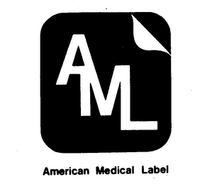 AML AMERICAN MEDICAL LABEL logo