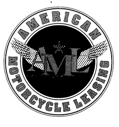 AML AMERICAN MOTORCYCLE LEASING logo