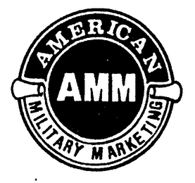 AMM AMERICAN MILITARY MARKETING logo