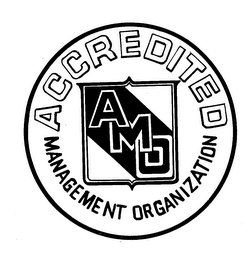 AMO, ACCREDITED MANAGEMENT ORGANIZATION logo