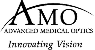 AMO ADVANCED MEDICAL OPTICS INNOVATING VISION logo