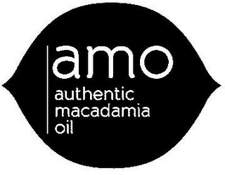 AMO AUTHENTIC MACADAMIA OIL logo