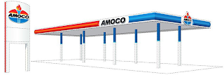 AMOCO AMOCO AMOCO logo
