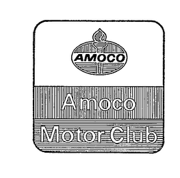 AMOCO MOTOR CLUB AMOCO logo