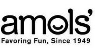 AMOLS' FAVORING FUN, SINCE 1949 logo