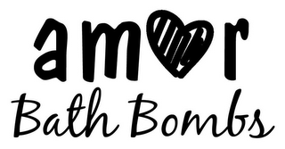 AMOR BATH BOMBS logo