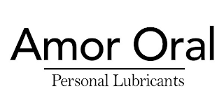 AMOR ORAL PERSONAL LUBRICANTS logo