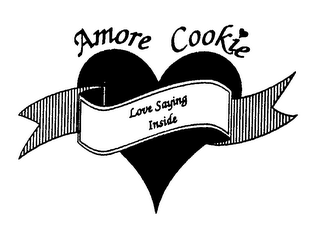 AMORE COOKIE LOVE SAYING INSIDE logo