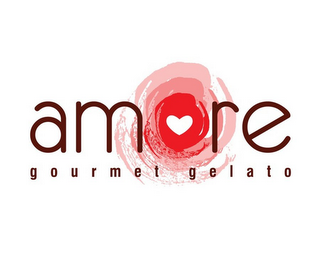 AMORE GOURMET GELATO logo