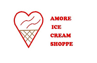 AMORE ICE CREAM SHOPPE logo