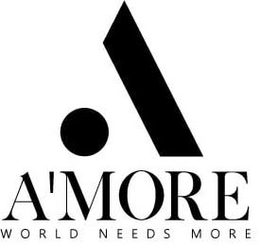 A'MORE WORLD NEEDS MORE logo