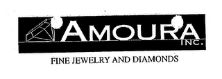 AMOURA INC. FINE JEWELRY AND DIAMONDS logo