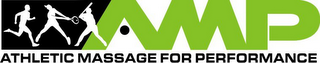 AMP ATHLETIC MASSAGE FOR PERFORMANCE logo