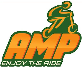 AMP ENJOY THE RIDE logo