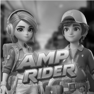 AMP RIDER logo