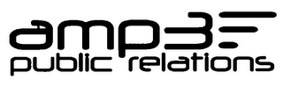 AMP3 PUBLIC RELATIONS logo
