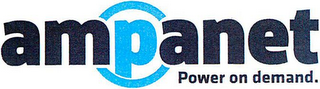 AMPANET POWER ON DEMAND. logo